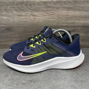 Nike Quest 3 Running Sneakers Womens Size 8.5 Blue Multicolor Shoes